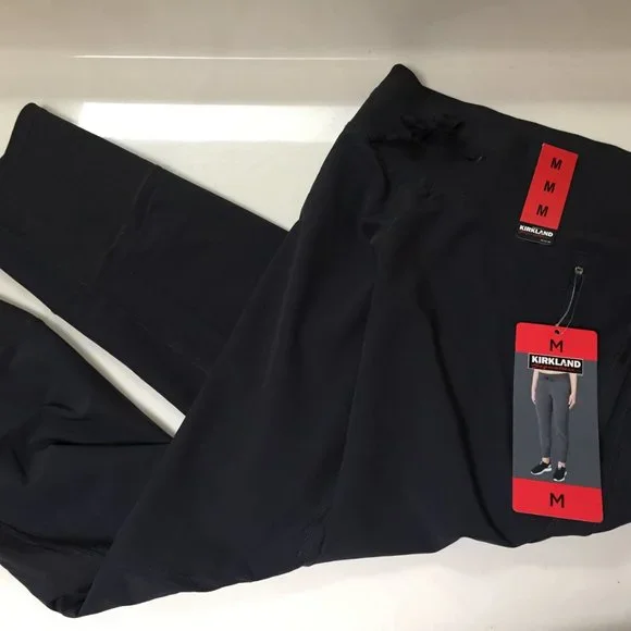 NWT Kirkland Womens active pant Grey size M - Picture 2 of 6